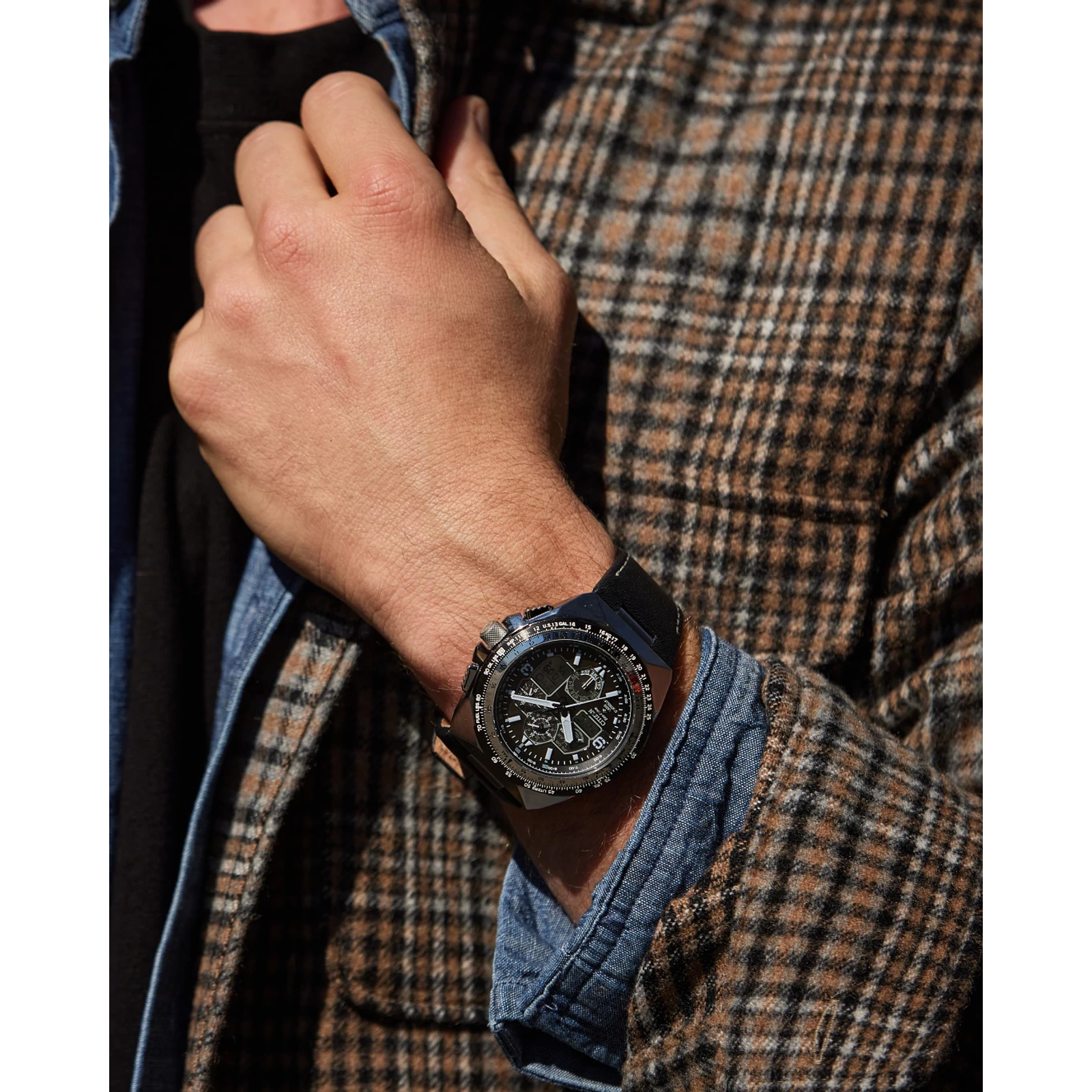 Reloj Citizen Promaster Skyhawk A-T Cronómetraje Atómico JY8149-05E | Elegancia relojería